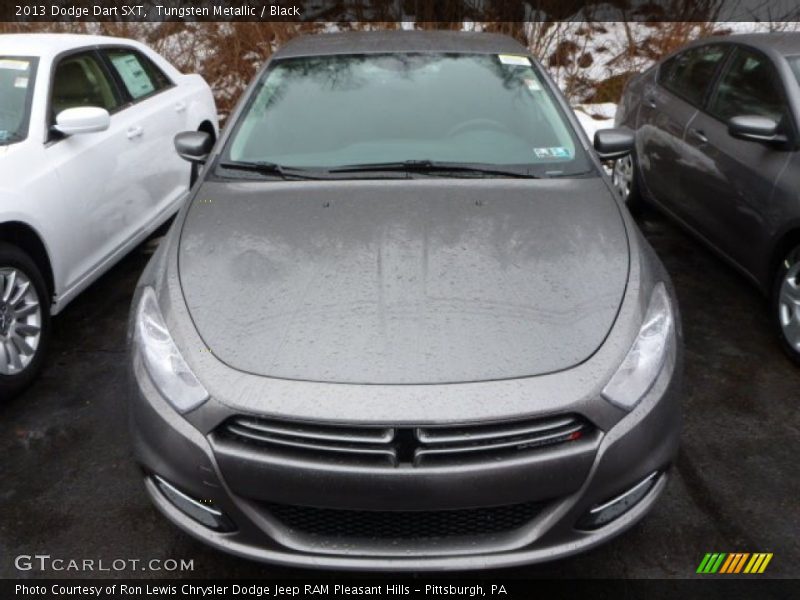 Tungsten Metallic / Black 2013 Dodge Dart SXT