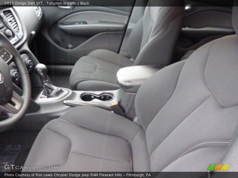 Tungsten Metallic / Black 2013 Dodge Dart SXT