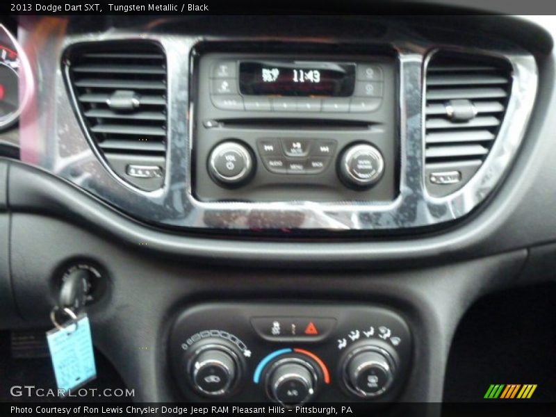 Tungsten Metallic / Black 2013 Dodge Dart SXT