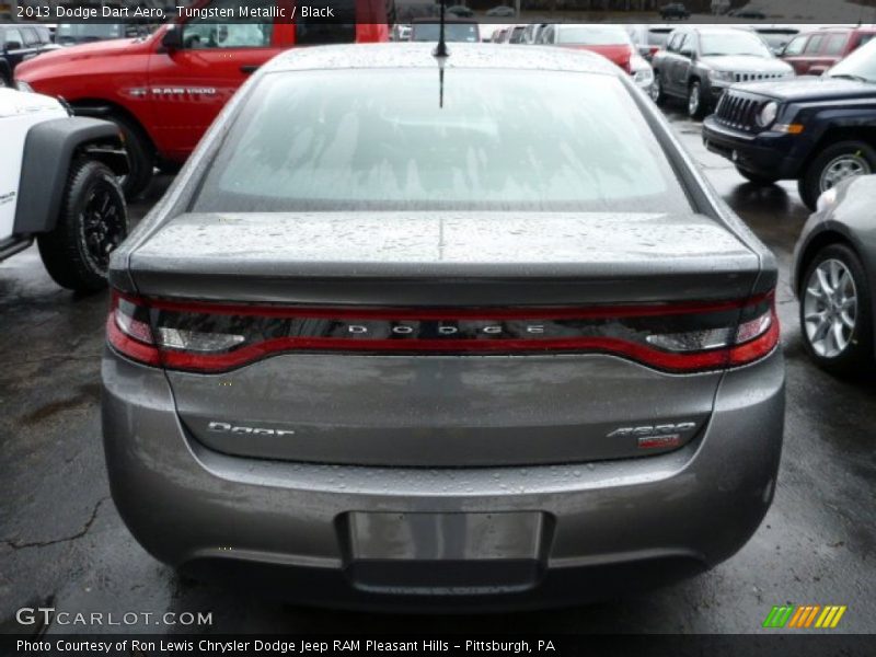 Tungsten Metallic / Black 2013 Dodge Dart Aero