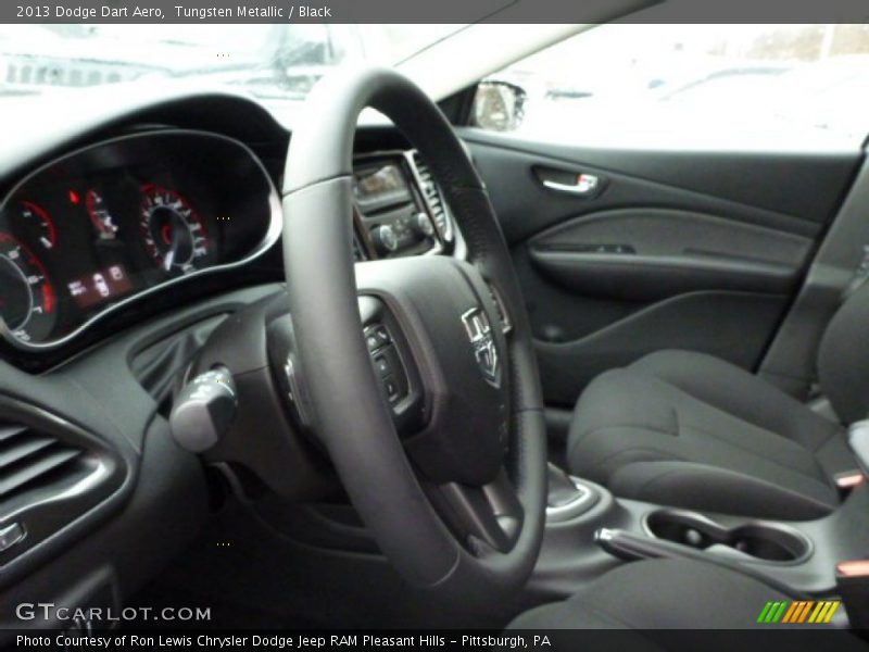 Tungsten Metallic / Black 2013 Dodge Dart Aero