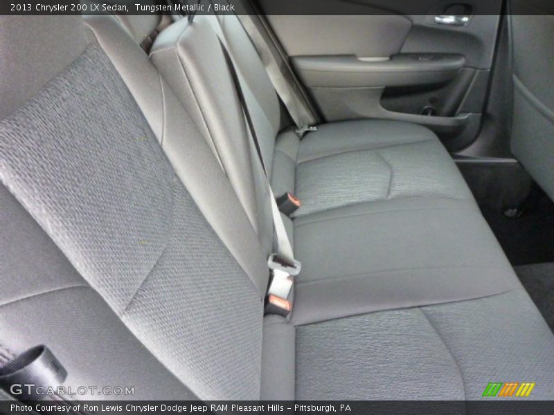 Tungsten Metallic / Black 2013 Chrysler 200 LX Sedan