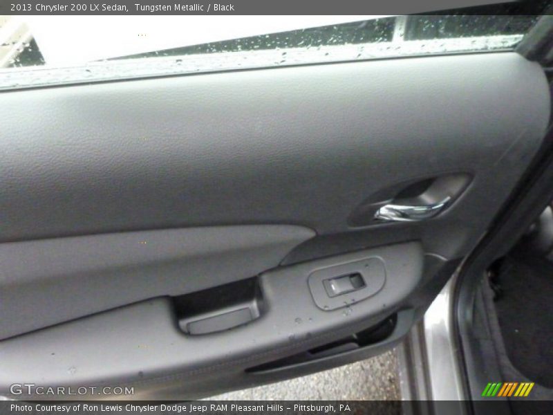 Tungsten Metallic / Black 2013 Chrysler 200 LX Sedan