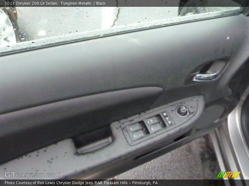 Tungsten Metallic / Black 2013 Chrysler 200 LX Sedan