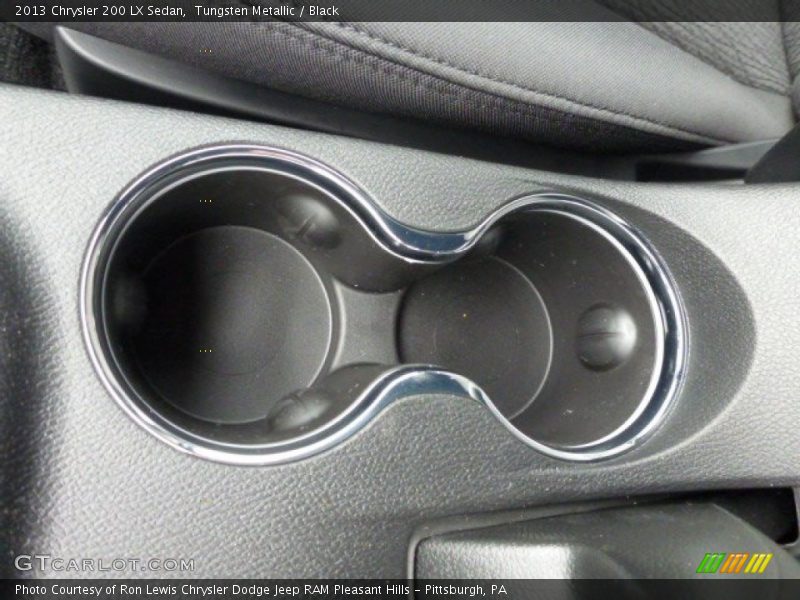Tungsten Metallic / Black 2013 Chrysler 200 LX Sedan