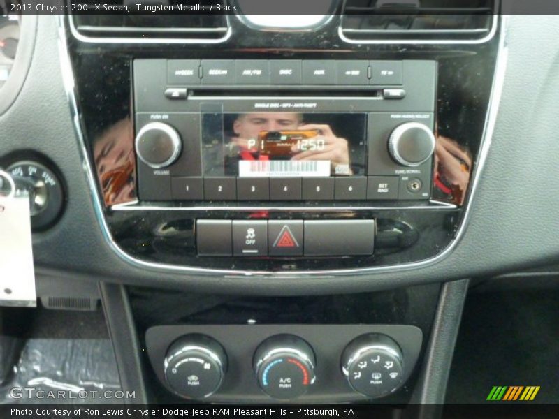 Tungsten Metallic / Black 2013 Chrysler 200 LX Sedan