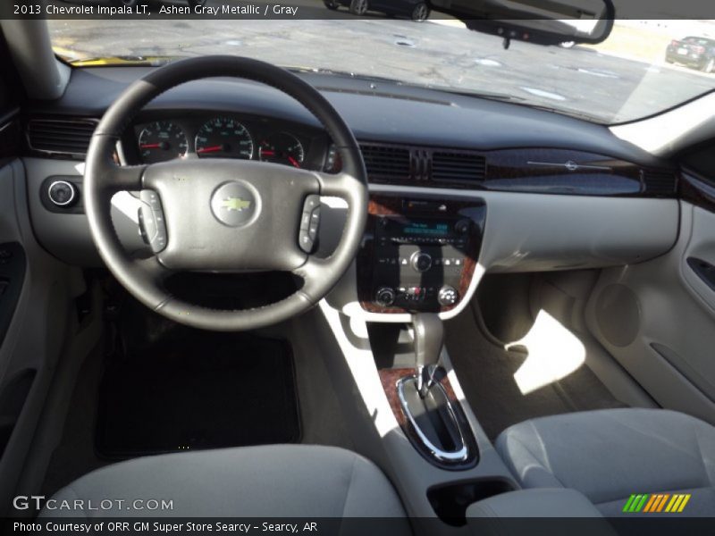Ashen Gray Metallic / Gray 2013 Chevrolet Impala LT
