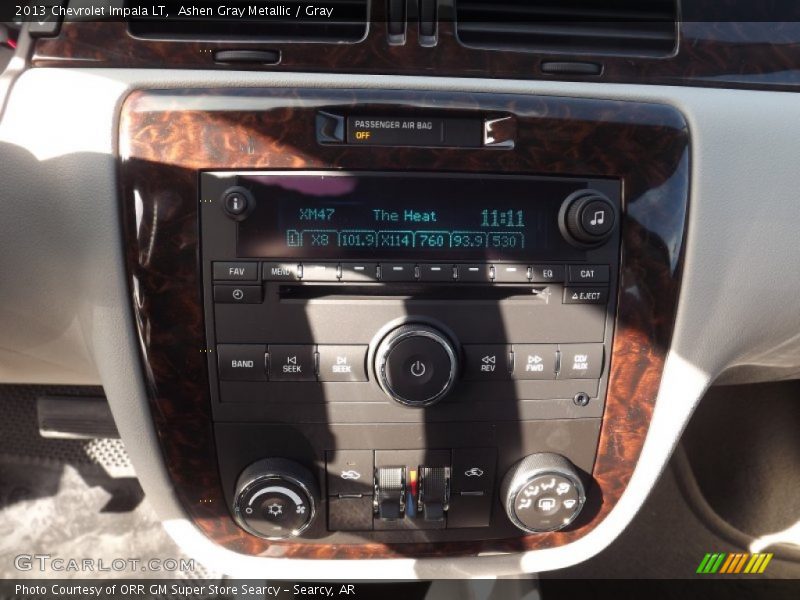 Ashen Gray Metallic / Gray 2013 Chevrolet Impala LT