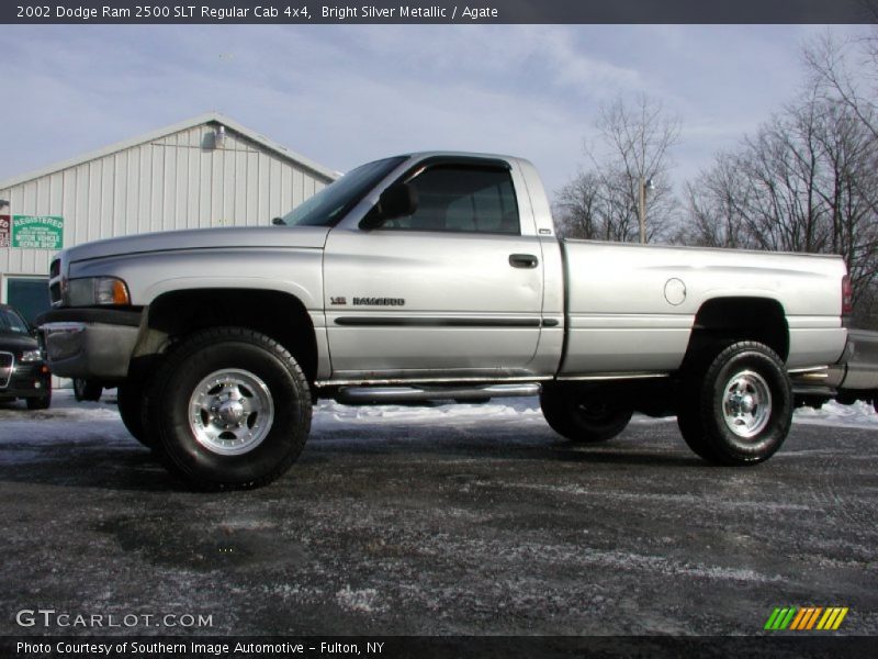 Bright Silver Metallic / Agate 2002 Dodge Ram 2500 SLT Regular Cab 4x4