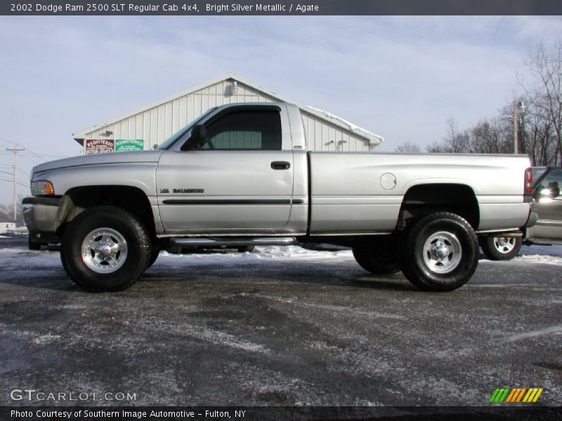 Bright Silver Metallic / Agate 2002 Dodge Ram 2500 SLT Regular Cab 4x4