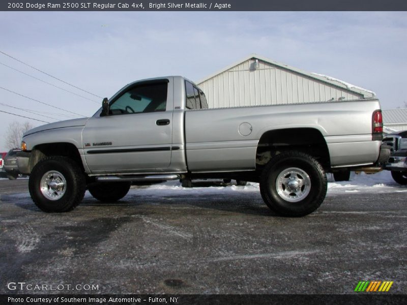 Bright Silver Metallic / Agate 2002 Dodge Ram 2500 SLT Regular Cab 4x4