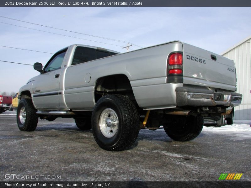 Bright Silver Metallic / Agate 2002 Dodge Ram 2500 SLT Regular Cab 4x4