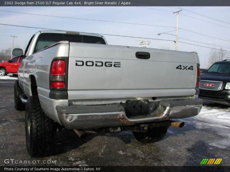 Bright Silver Metallic / Agate 2002 Dodge Ram 2500 SLT Regular Cab 4x4