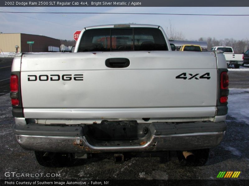 Bright Silver Metallic / Agate 2002 Dodge Ram 2500 SLT Regular Cab 4x4