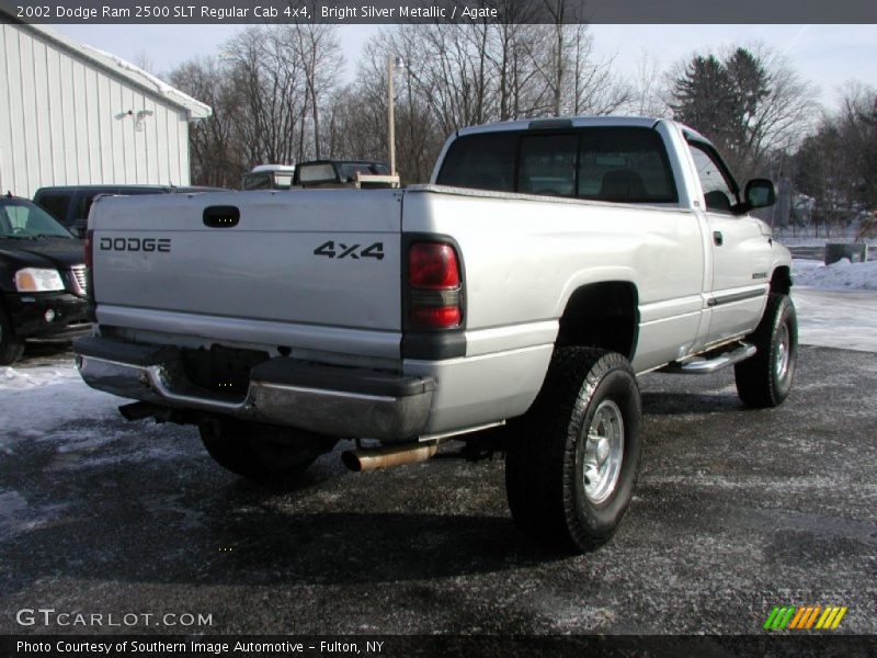Bright Silver Metallic / Agate 2002 Dodge Ram 2500 SLT Regular Cab 4x4