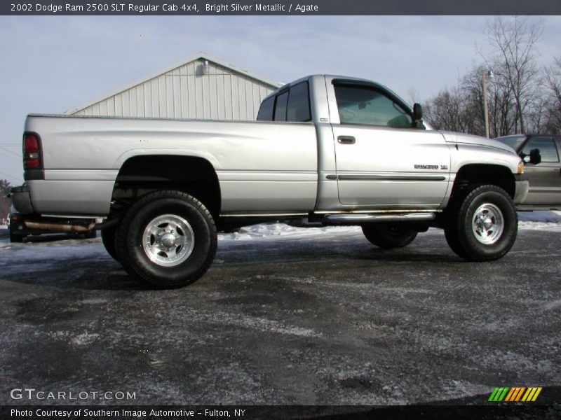 Bright Silver Metallic / Agate 2002 Dodge Ram 2500 SLT Regular Cab 4x4