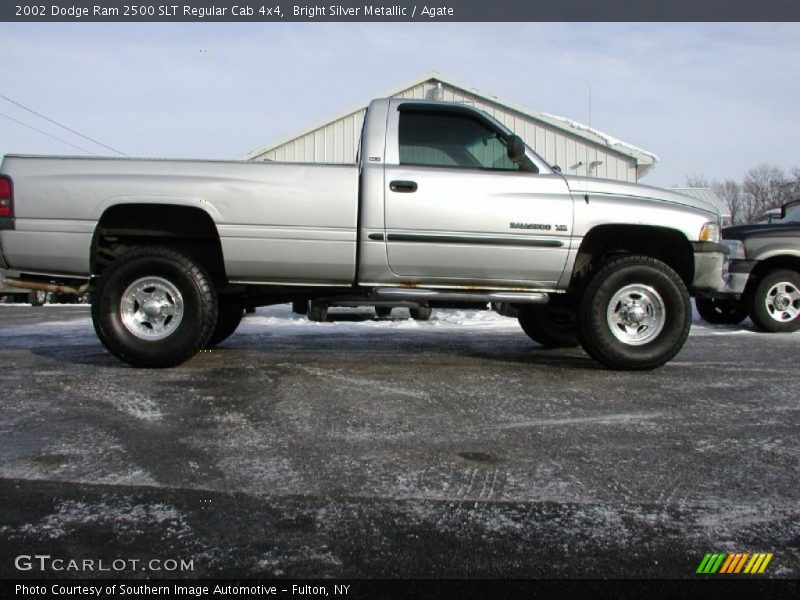 Bright Silver Metallic / Agate 2002 Dodge Ram 2500 SLT Regular Cab 4x4
