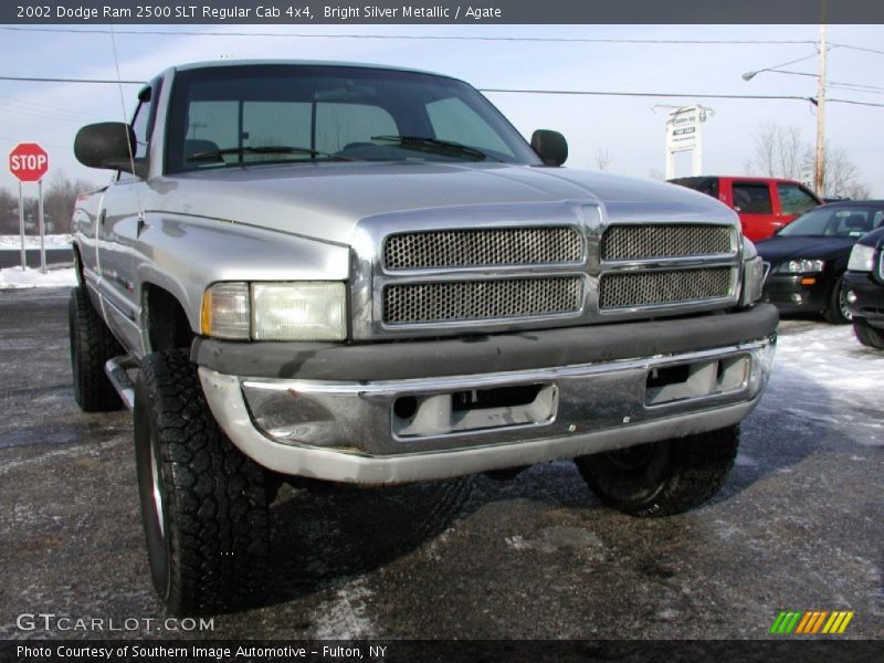 Bright Silver Metallic / Agate 2002 Dodge Ram 2500 SLT Regular Cab 4x4