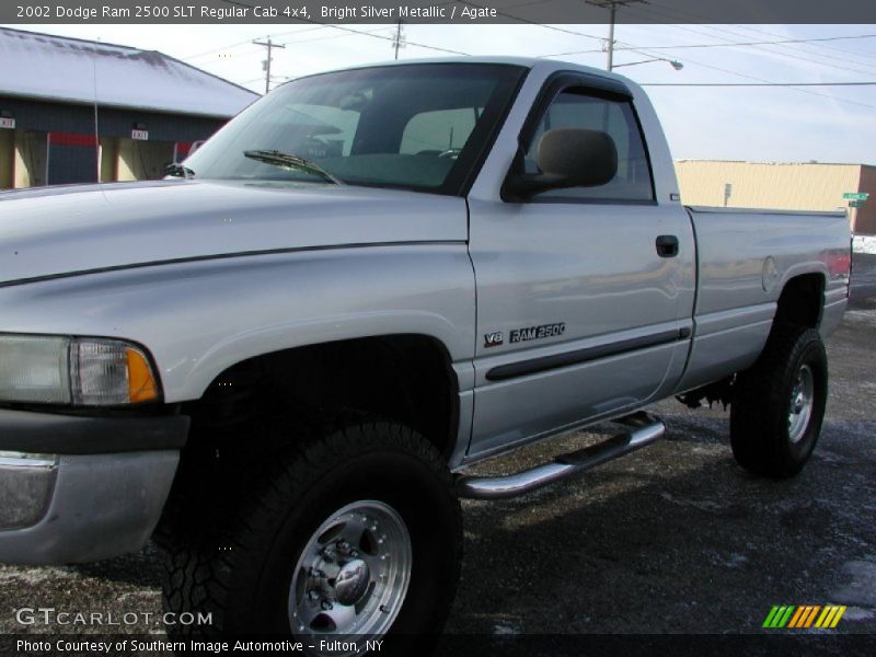 Bright Silver Metallic / Agate 2002 Dodge Ram 2500 SLT Regular Cab 4x4