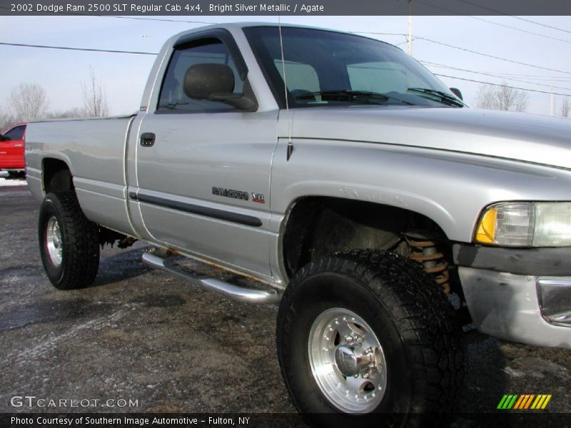Bright Silver Metallic / Agate 2002 Dodge Ram 2500 SLT Regular Cab 4x4