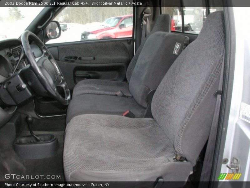 Bright Silver Metallic / Agate 2002 Dodge Ram 2500 SLT Regular Cab 4x4