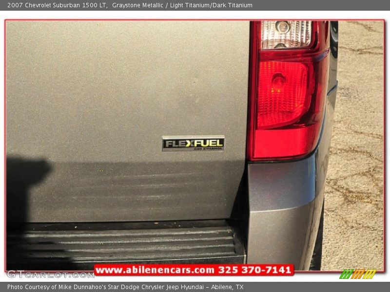 Graystone Metallic / Light Titanium/Dark Titanium 2007 Chevrolet Suburban 1500 LT