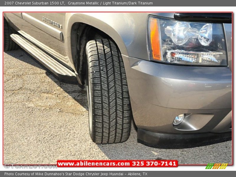 Graystone Metallic / Light Titanium/Dark Titanium 2007 Chevrolet Suburban 1500 LT