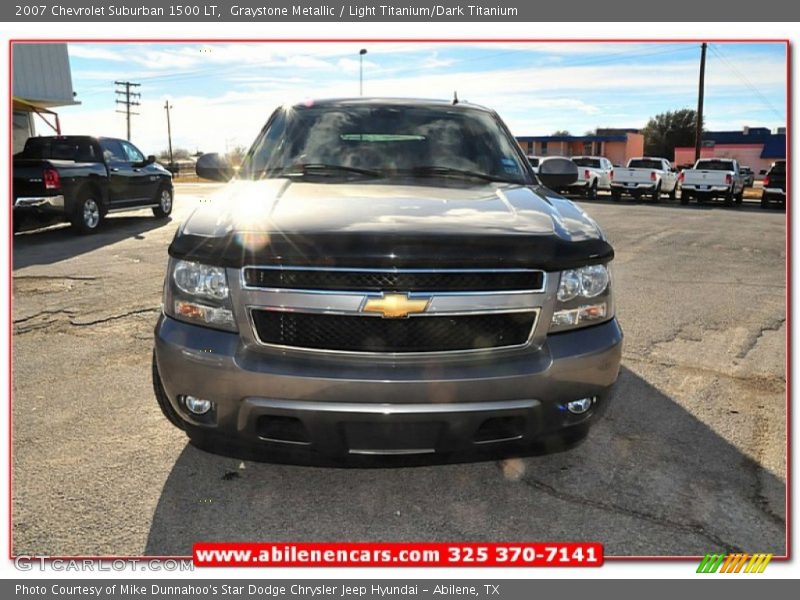 Graystone Metallic / Light Titanium/Dark Titanium 2007 Chevrolet Suburban 1500 LT