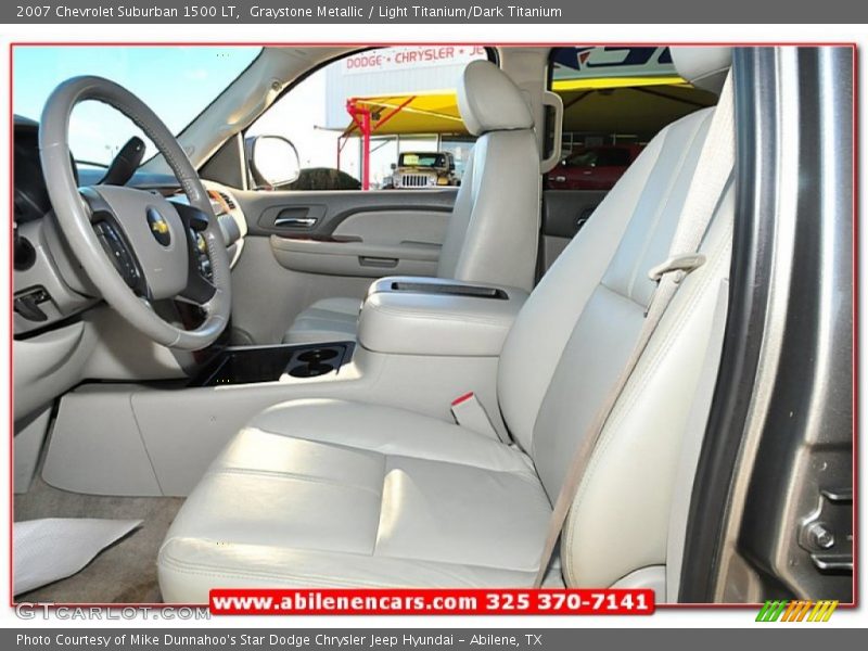 Graystone Metallic / Light Titanium/Dark Titanium 2007 Chevrolet Suburban 1500 LT