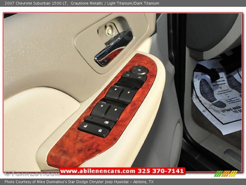 Graystone Metallic / Light Titanium/Dark Titanium 2007 Chevrolet Suburban 1500 LT