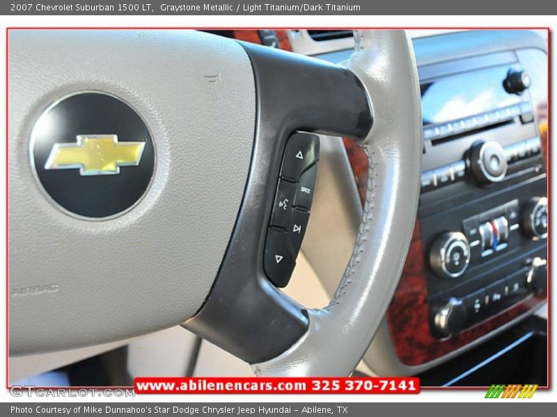 Graystone Metallic / Light Titanium/Dark Titanium 2007 Chevrolet Suburban 1500 LT