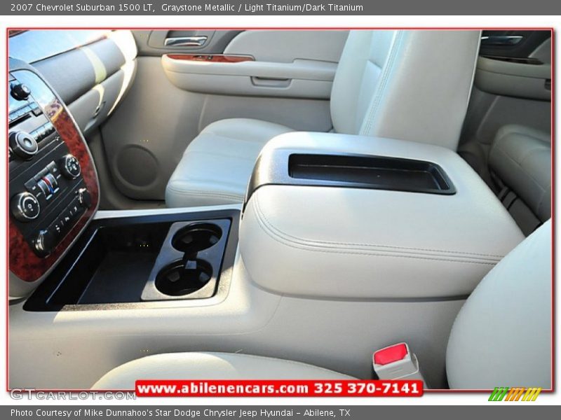 Graystone Metallic / Light Titanium/Dark Titanium 2007 Chevrolet Suburban 1500 LT
