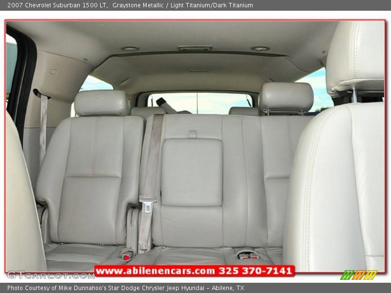Graystone Metallic / Light Titanium/Dark Titanium 2007 Chevrolet Suburban 1500 LT