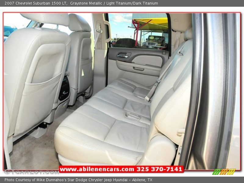 Graystone Metallic / Light Titanium/Dark Titanium 2007 Chevrolet Suburban 1500 LT