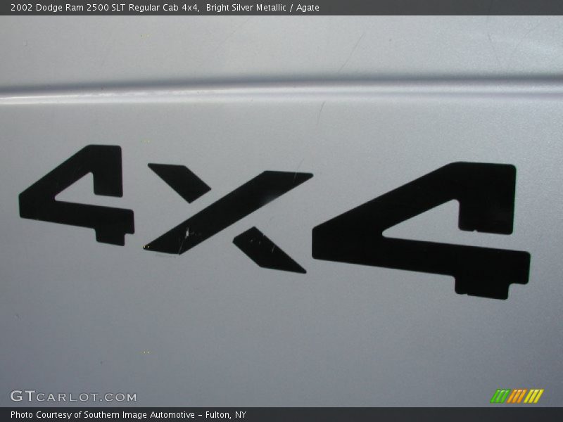 Bright Silver Metallic / Agate 2002 Dodge Ram 2500 SLT Regular Cab 4x4