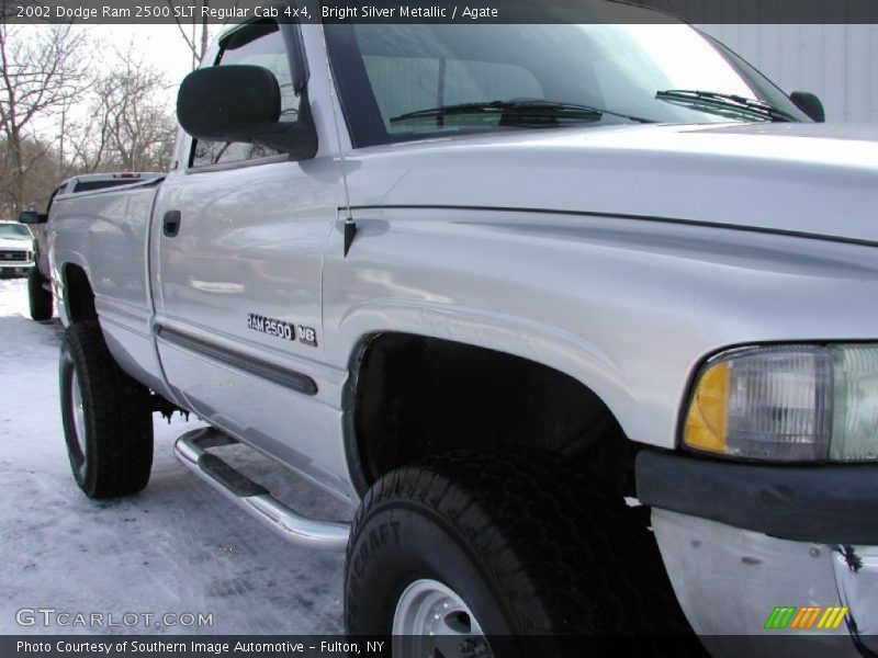 Bright Silver Metallic / Agate 2002 Dodge Ram 2500 SLT Regular Cab 4x4
