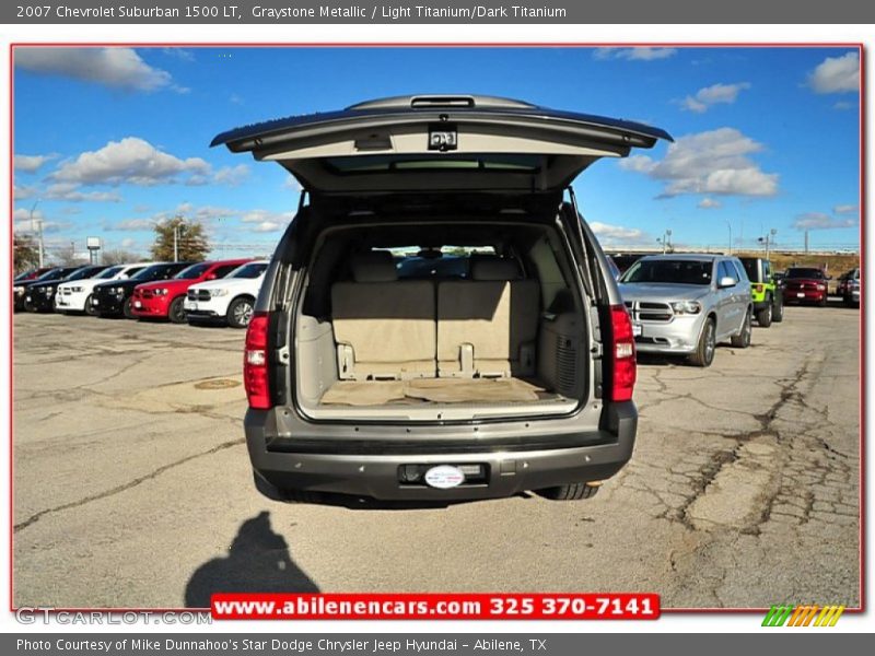 Graystone Metallic / Light Titanium/Dark Titanium 2007 Chevrolet Suburban 1500 LT