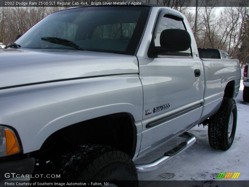 Bright Silver Metallic / Agate 2002 Dodge Ram 2500 SLT Regular Cab 4x4