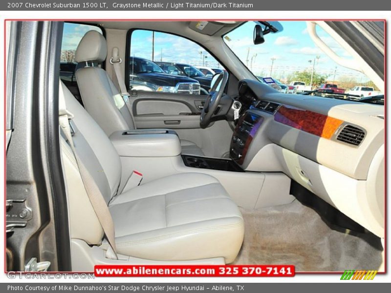 Graystone Metallic / Light Titanium/Dark Titanium 2007 Chevrolet Suburban 1500 LT