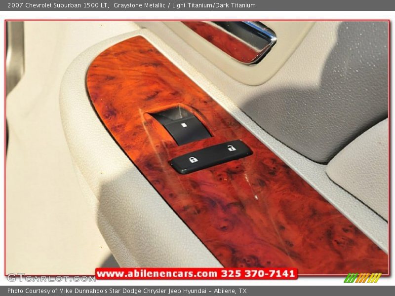 Graystone Metallic / Light Titanium/Dark Titanium 2007 Chevrolet Suburban 1500 LT