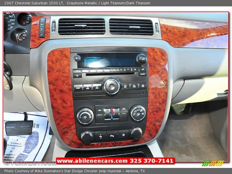 Graystone Metallic / Light Titanium/Dark Titanium 2007 Chevrolet Suburban 1500 LT