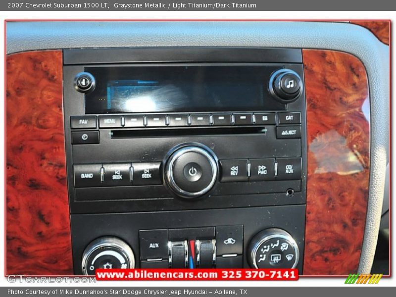 Graystone Metallic / Light Titanium/Dark Titanium 2007 Chevrolet Suburban 1500 LT