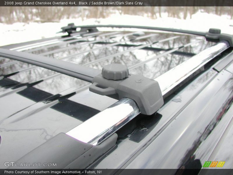 Black / Saddle Brown/Dark Slate Gray 2008 Jeep Grand Cherokee Overland 4x4