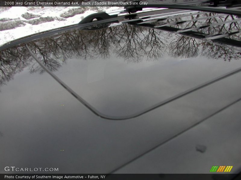 Black / Saddle Brown/Dark Slate Gray 2008 Jeep Grand Cherokee Overland 4x4