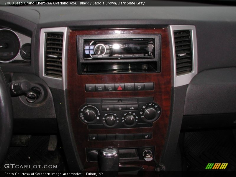 Black / Saddle Brown/Dark Slate Gray 2008 Jeep Grand Cherokee Overland 4x4