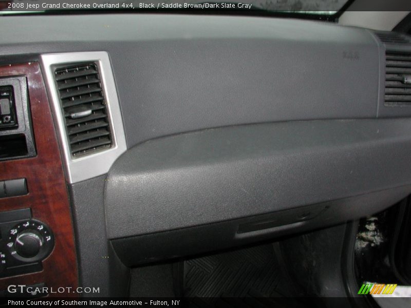 Black / Saddle Brown/Dark Slate Gray 2008 Jeep Grand Cherokee Overland 4x4