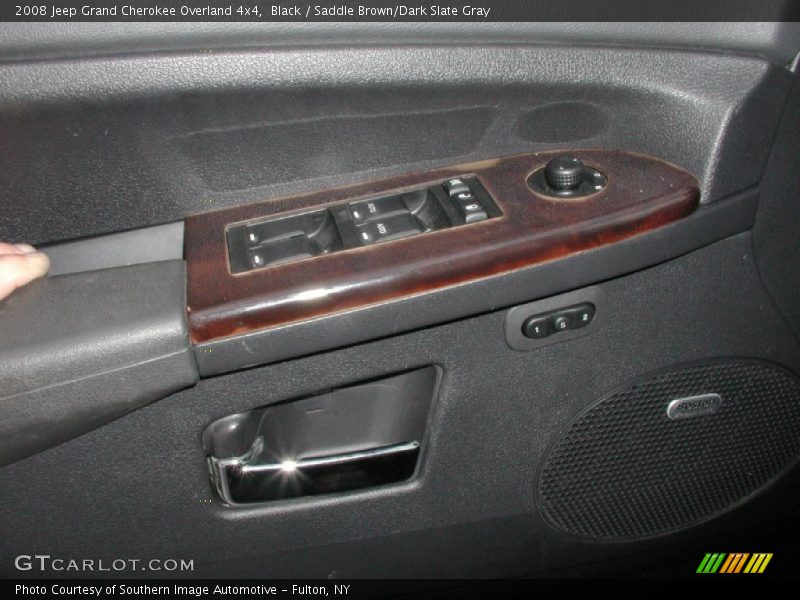 Black / Saddle Brown/Dark Slate Gray 2008 Jeep Grand Cherokee Overland 4x4