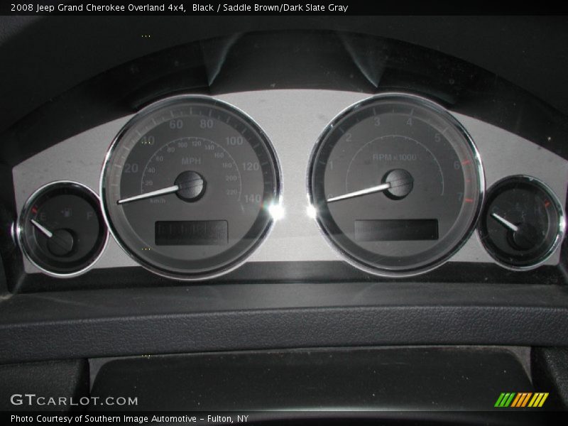  2008 Grand Cherokee Overland 4x4 Overland 4x4 Gauges