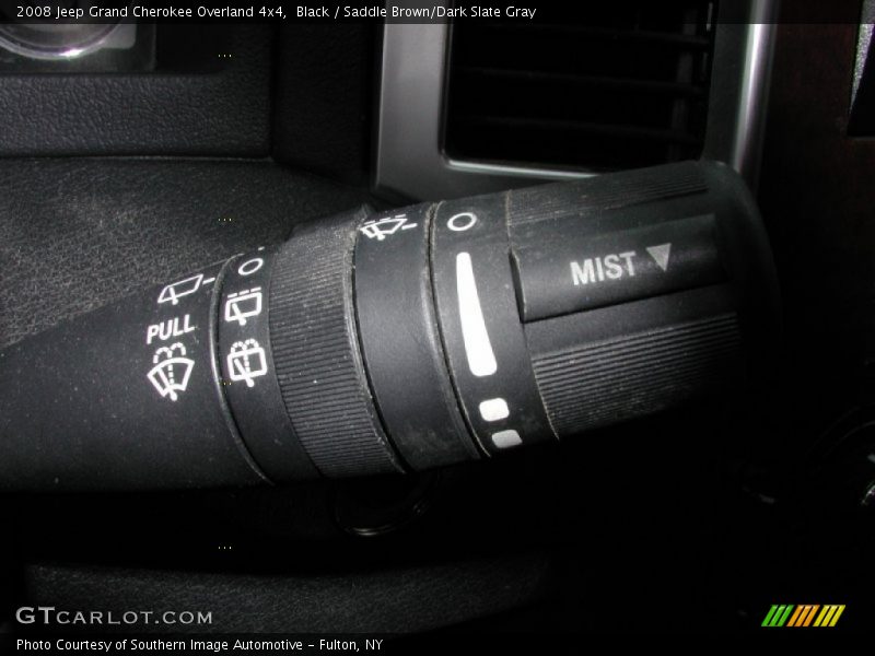 Black / Saddle Brown/Dark Slate Gray 2008 Jeep Grand Cherokee Overland 4x4