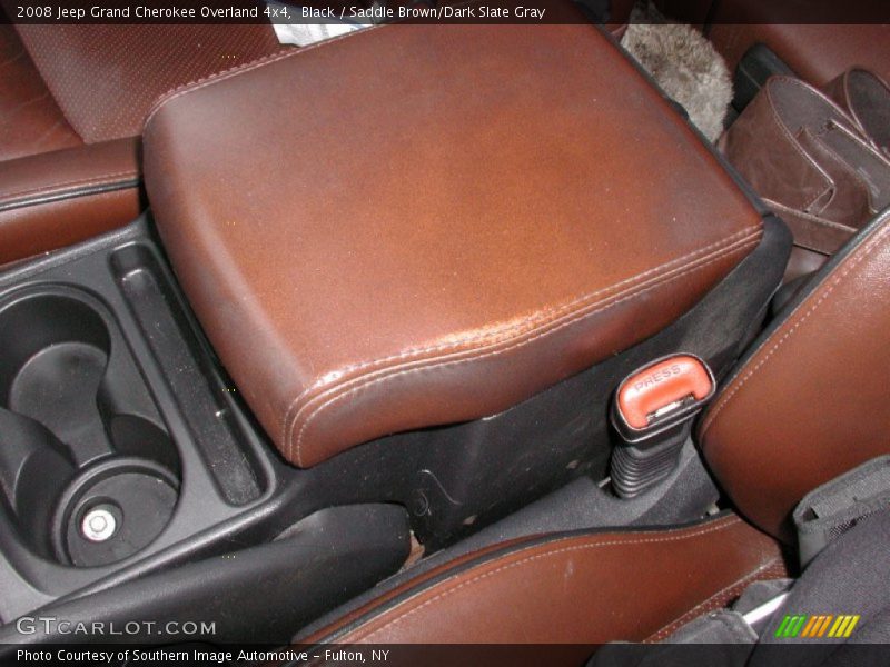 Black / Saddle Brown/Dark Slate Gray 2008 Jeep Grand Cherokee Overland 4x4